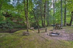 Park Setting at Tellico Plains Cabin on 25 Acres!