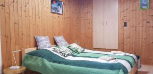 Postel nebo postele na pokoji v ubytování Haus Daniel Mariazell