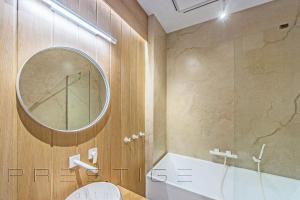 Kúpeľňa v ubytovaní Prestige Apartments Botanica + 20 fotografií
