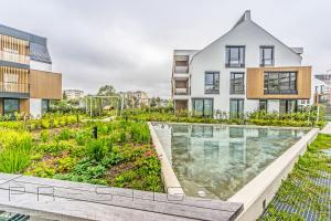 Vonkajšia záhrada v ubytovaní Prestige Apartments Botanica