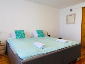 Posteľ alebo postele v izbe v ubytovaní Hostel Białystok Centrum