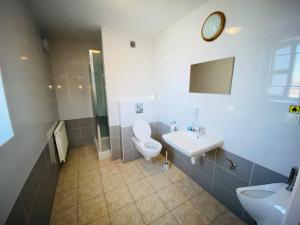 Kúpeľňa v ubytovaní Hostel Białystok Centrum