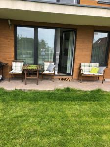 Zahrada ubytování M&K Apartamenty Zielony Zakątek - Sobieszewo