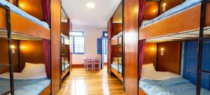 Letto o letti in una camera di Granada Hostel
