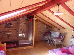 Posezení v ubytování Pension Na Meji