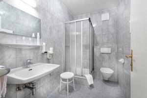 Koupelna v ubytování Hotel Goethehof