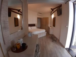 Koupelna v ubytování Locanda Sapori