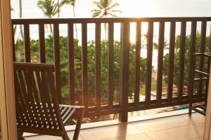 Balkon oz. terasa v nastanitvi Citrus Hikkaduwa