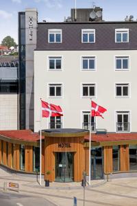 Bygningen som hotellet ligger i