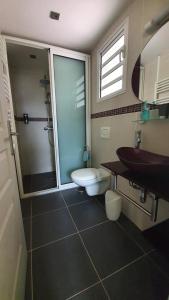 Vonios kambarys apgyvendinimo įstaigoje Villa de charme - la plaine des cafres