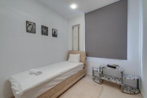Posteľ alebo postele v izbe v ubytovaní Top Center Apartment next to Vitosha Boulevard