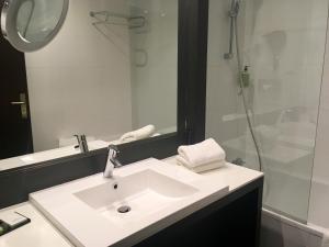 Vannituba majutusasutuses Hotel Palladia