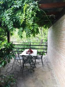 A balcony or terrace at Villa Romolina