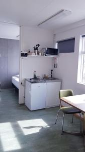 Dapur atau dapur kecil di Eidavellir Apartments and Rooms