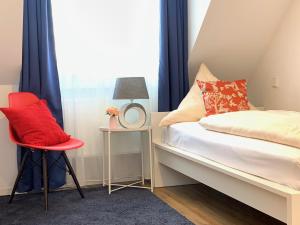 Voodi või voodid majutusasutuse Hotel B54 Heidelberg City Center toas