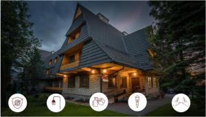 ザコパネにあるHotel Borutaのフリスビーの家