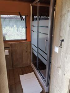 Postel nebo postele na pokoji v ubytování Goorzicht