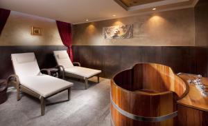 Posezení v ubytování Clarion Grandhotel Zlaty Lev