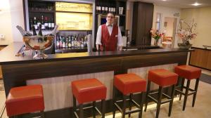 Lounge nebo bar v ubytování Aura Hotel + 5 fotografií