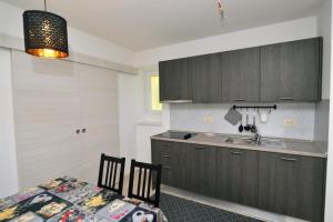 Kuchyň nebo kuchyňský kout v ubytování Apartments Knezgrad