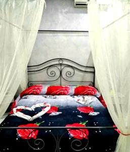 Łóżko lub łóżka w pokoju w obiekcie Hotel Napoleon-Cuore