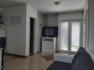 Televízia a/alebo spoločenská miestnosť v ubytovaní Guest House Sonja