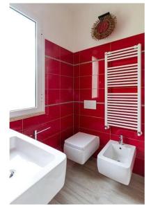 A bathroom at B&B Rabbit