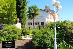 Zahrada ubytování Hôtel Restaurant Le chanel