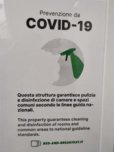 Certifikát, hodnocení, plakát nebo jiný dokument vystavený v ubytování Tra le Mura