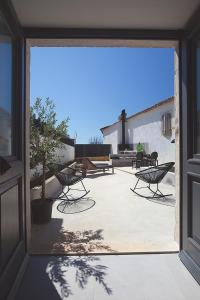 Balkón alebo terasa v ubytovaní BR Villas by Rent Istria