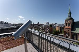 Výhľad na mesto Gdansk alebo výhľad na mesto priamo z apartmánu