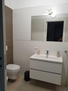 Koupelna v ubytování Iris home