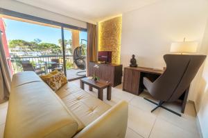 Χώρος καθιστικού στο Hotel Paradise Residencial