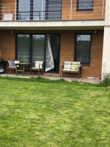 Zahrada ubytování M&K Apartamenty Zielony Zakątek - Sobieszewo
