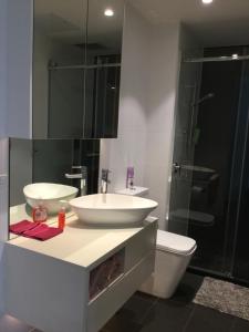 
A bathroom at Luxury apartment
