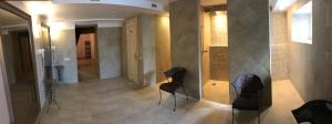 Posezení v ubytování Guest House Pirklių Namai