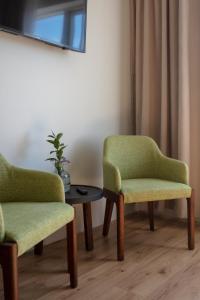 Χώρος καθιστικού στο Umi Hotel
