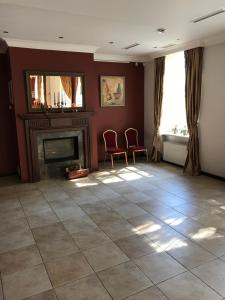 Posezení v ubytování Guest House Pirklių Namai