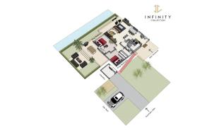 The floor plan of Luxury house with Clifftop Seaview