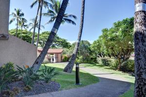Puutarhaa majoituspaikan Maui Vista 1114 ulkopuolella