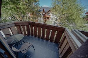 Balkon lub taras w obiekcie Apartamenty Silence Górskie Zacisze