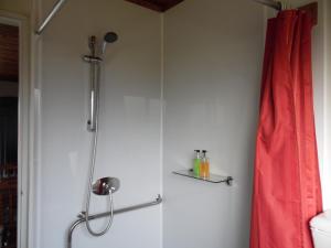 Koupelna v ubytování Pinewood Motels
