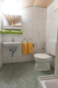 Koupelna v ubytování Haus Nr. 1