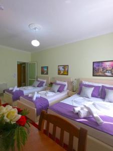 Postel nebo postele na pokoji v ubytování Hotel Bicaj