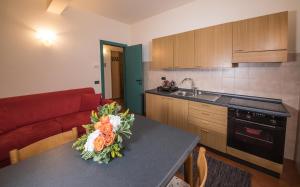 Köök või kööginurk majutusasutuses Chalet Felse