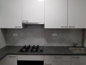 Kuchyňa alebo kuchynka v ubytovaní MirrorRoom PL Downtown
