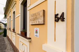 Certifikát, hodnocení, plakát nebo jiný dokument vystavený v ubytování Kápolna Vendégház