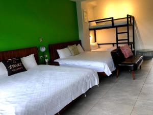 Notting Hill B&B 객실 침대