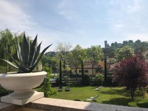 Zahrada ubytování Relais Villa Borghetto