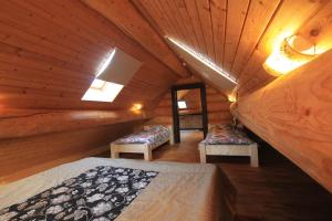 Voodi või voodid majutusasutuse The gorgeous log house, that brings out the smile! toas